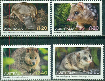 Австралия, 2022, Фауна, 4 марки